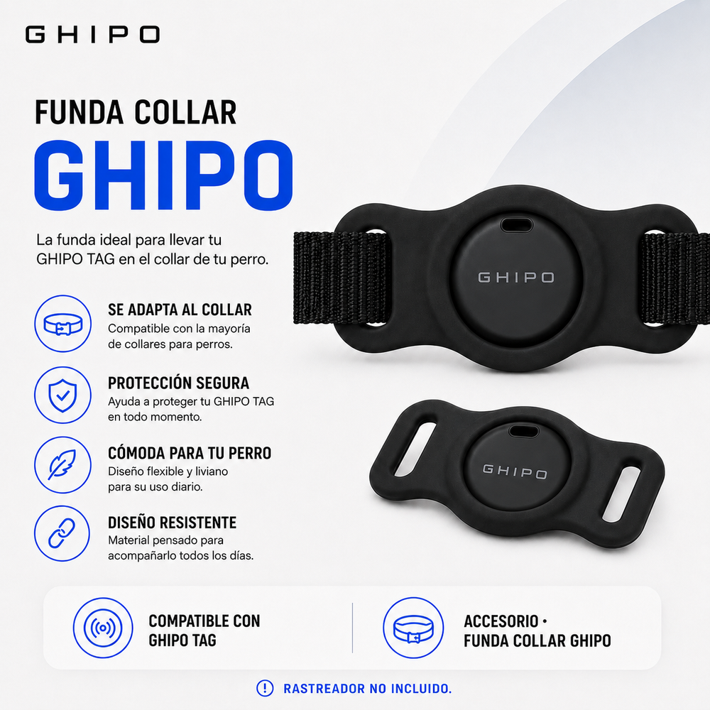 Funda para collar de perro GHIPO